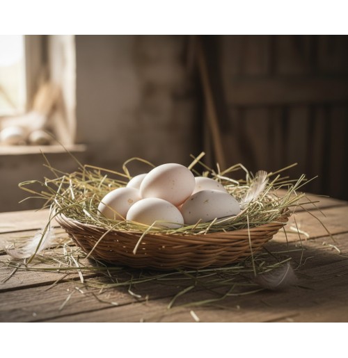 Natti “Country” Natural White Eggs